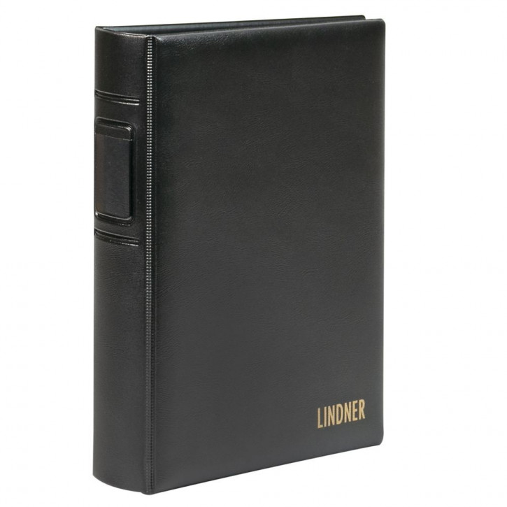 LINDNER CLASSIC Ringbinder, leer, Schwarz