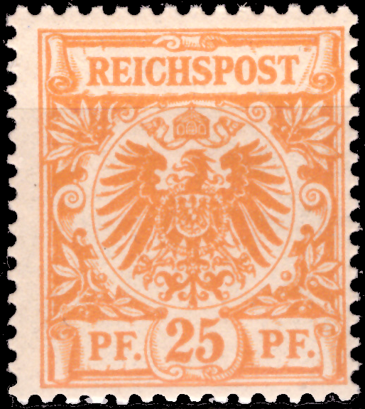 Briefmarken Deutsches Reich 1889, Mi.Nr. 49b, Freimarken: Krone/ Adler, Postfrisch