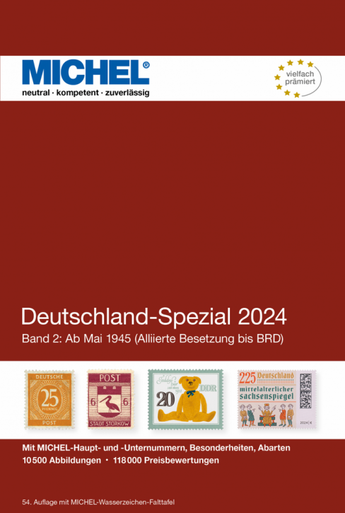 MICHEL Deutschland Spezial-Katalog 2024 - Band 2