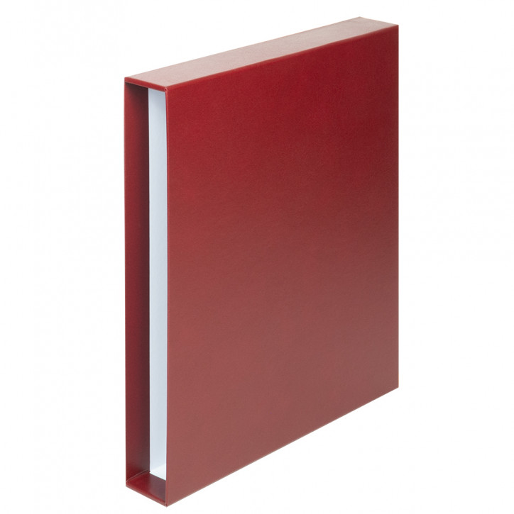 Lindner Schutzkassette zu Ringbinder STANDARD 1102Y in Weinrot