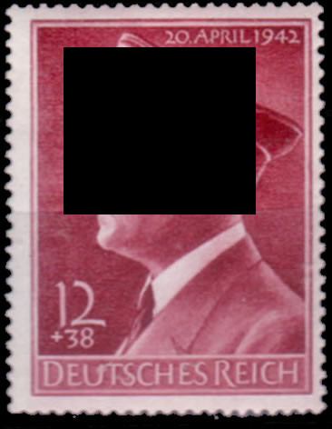 Briefmarken Deutsches Reich 1942, Mi.Nr. 813, 53. Geburtstag, Postfrisch