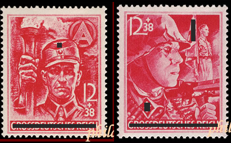 Briefmarken Deutsches Reich 1945 Mi.Nr. 909-910 Postfrisch