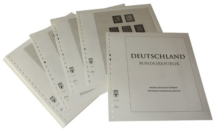 LINDNER Deutschland - Vordruckblätter Jahrgang 1960-1969